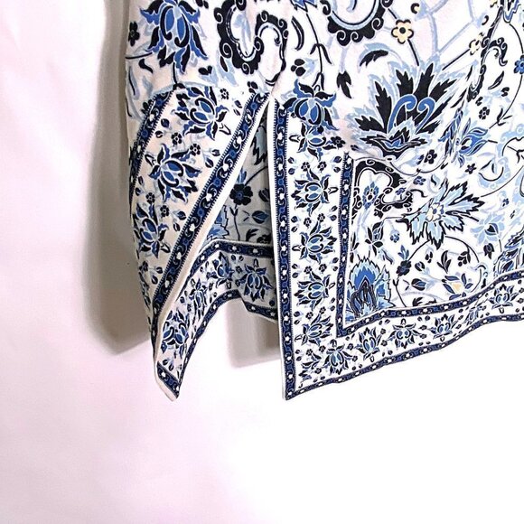 Max Studio Floral Three-Quarter Kimono Jacket - Picture 3 of 6